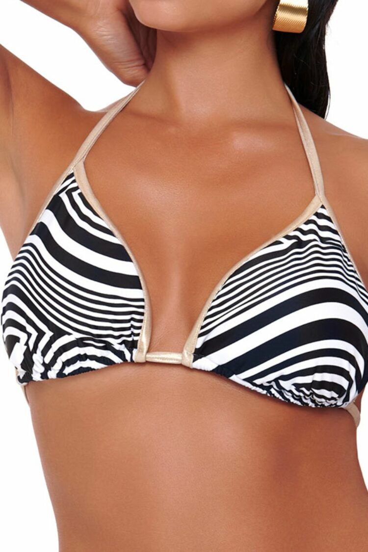 Γυναικείο Μαγιό Bluepoint Bikini Top Optical Illusion Τρίγωνο Tres