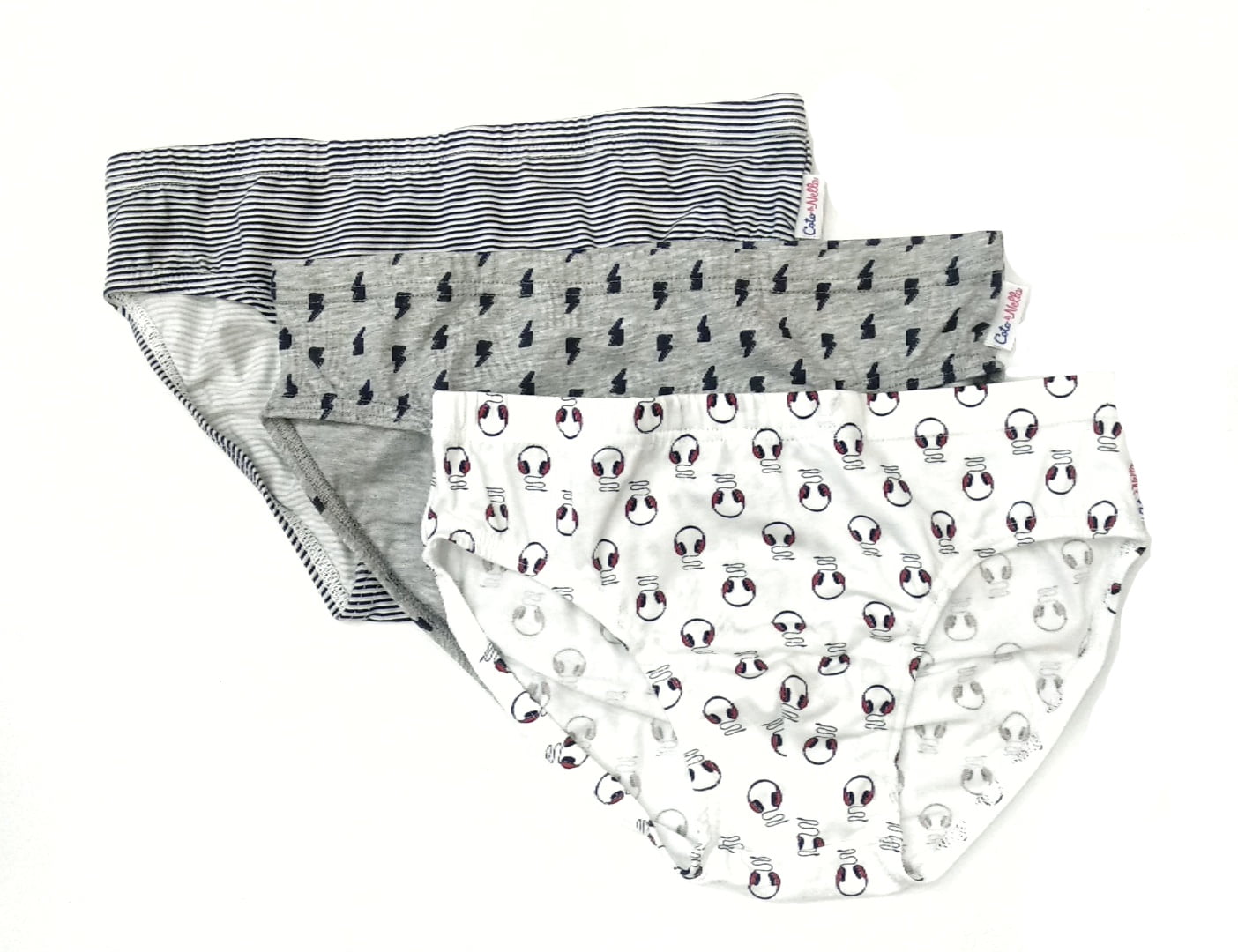 Παιδικό-Σλιπ-COTONELLA-Αγόρι-Λευκό-Γκρι-Μπλε-3pack-.jpeg Παιδικό Σλιπ COTONELLA Αγόρι -- (3pack) - Image 1