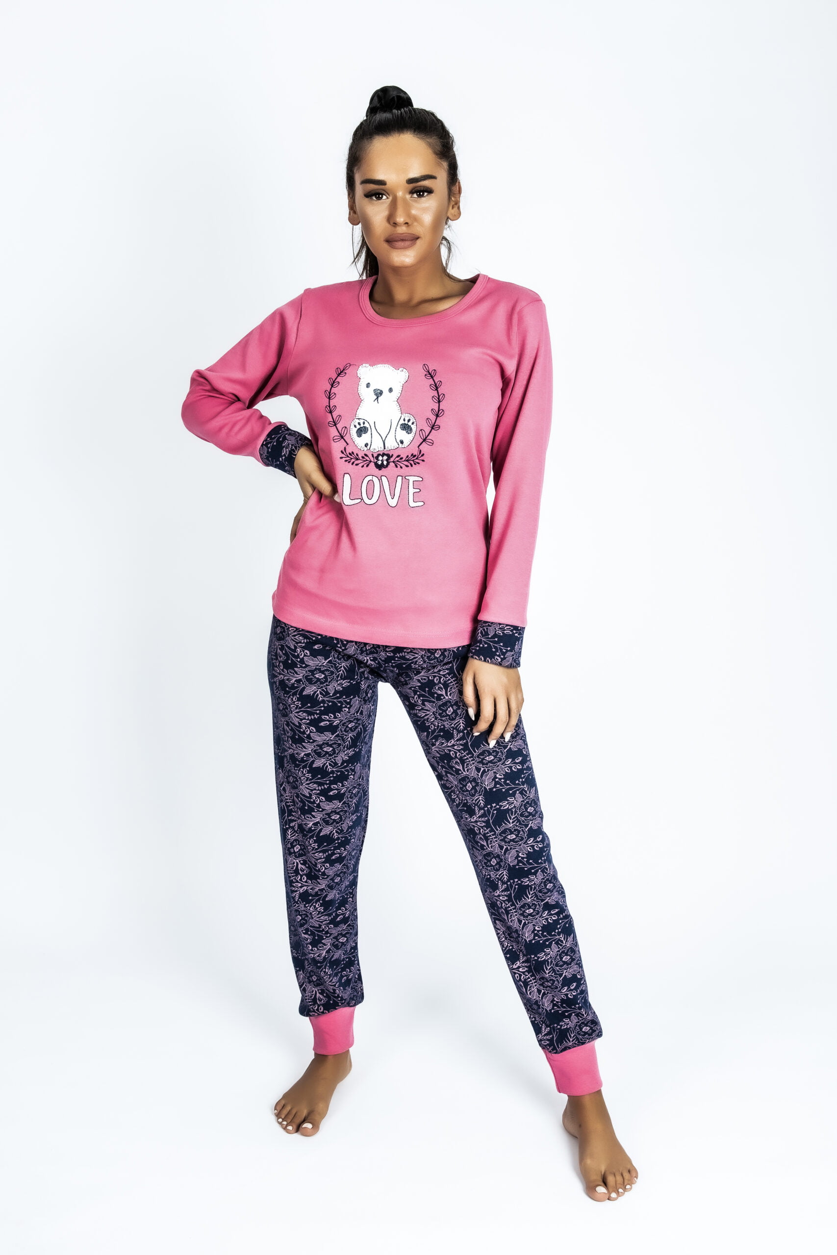 pijama teddy bear 6210 pijama woman teddy bear