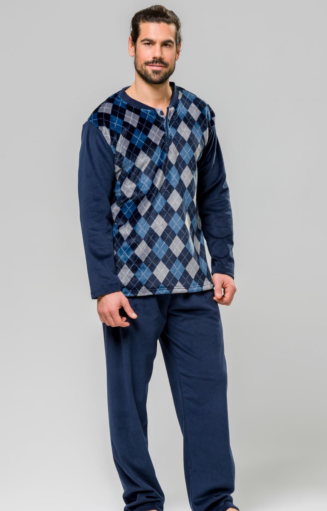 801314 Ανδρική Πιτζάμα HARMONY "Classic Sweater" - Image 1