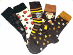 Gift Box Unisex Κάλτσες "Coffee" (5 Pack) - Image 2