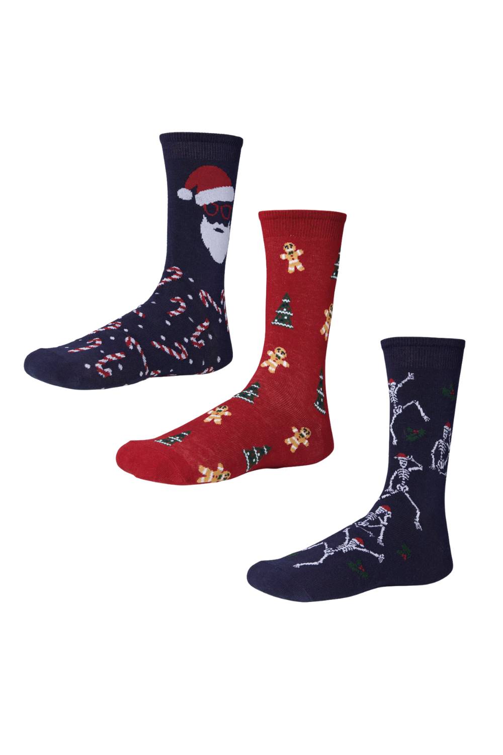 Νέο έργο (18) Ανδρική Κάλτσα YSABEL MORA X-Mas (3 Pack) - Image 1
