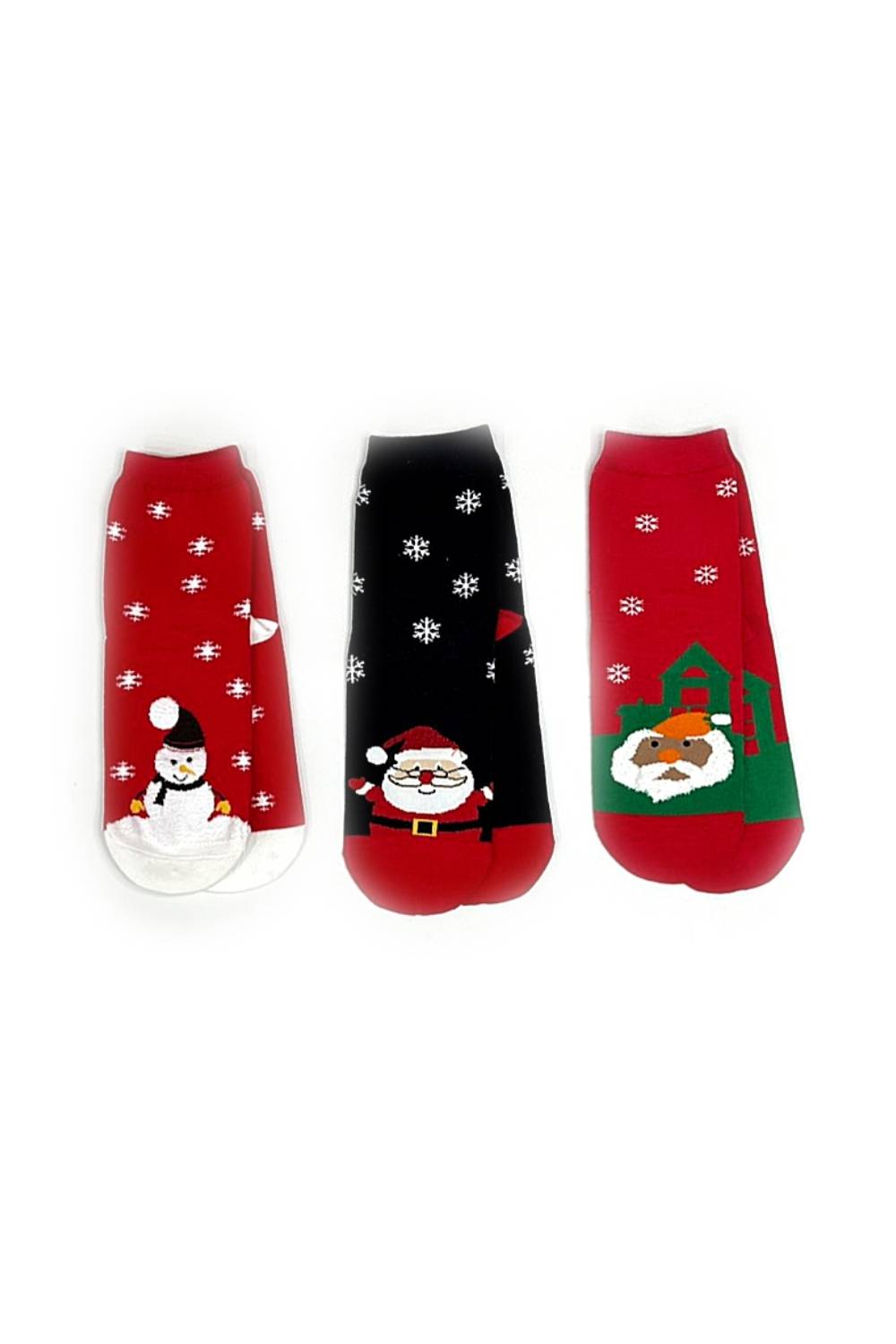 Νέο έργο (27) Σετ Γυναικείες Κάλτσες Tres Chic X-Mas (3 pack) - Image 1