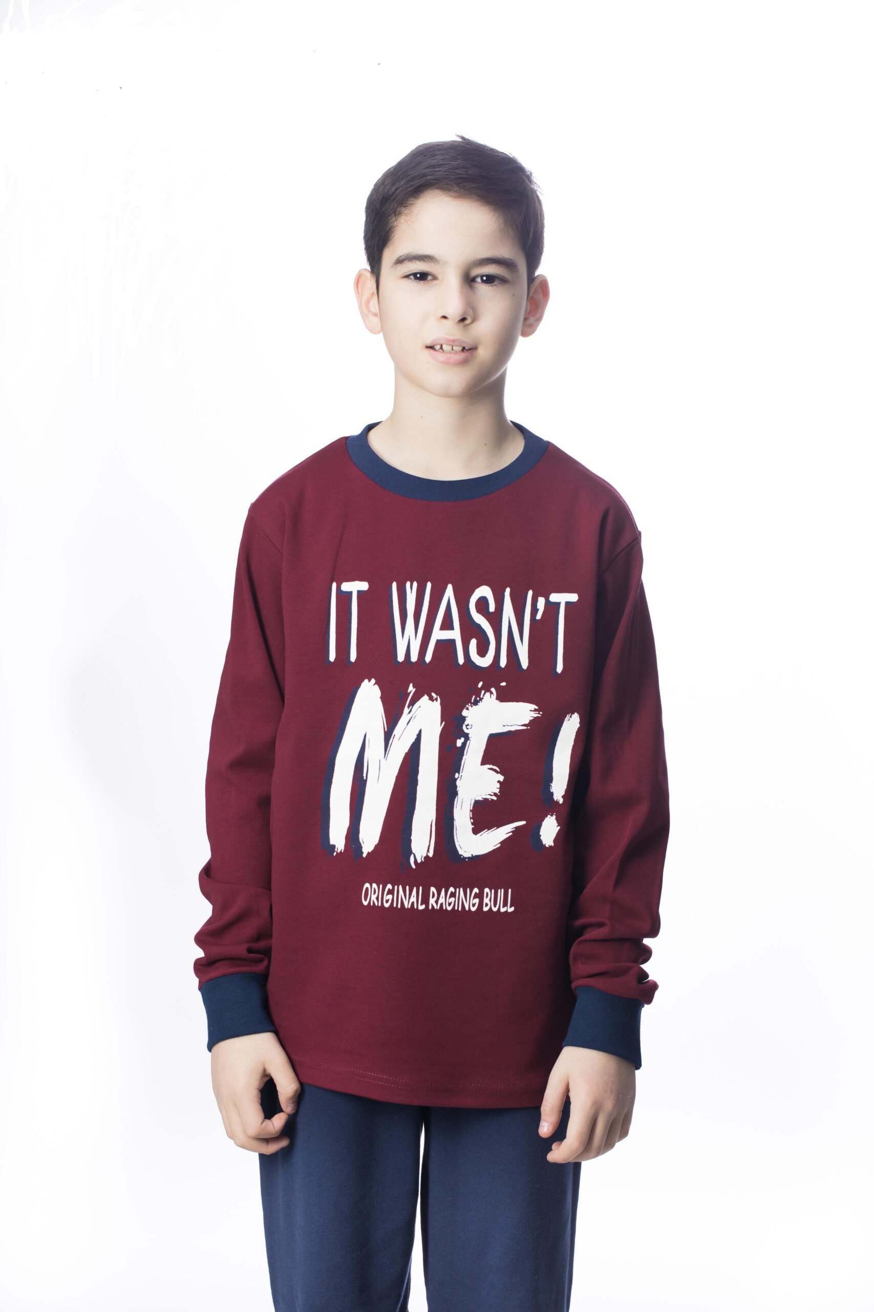 136-22 Εφηβική Πιτζάμα Για Αγόρια Galaxy "It Wasn't Me" - Image 1