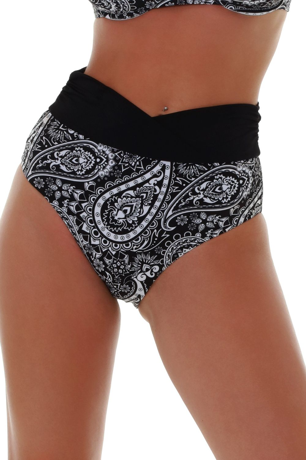 gynaikeio-magio-bluepoint-bikini-bottom-hippie-chic-psilomeso Γυναικείο Μαγιό Bluepoint Bikini Bottom "Hippie Chic" Ψηλόμεσο - Image 1