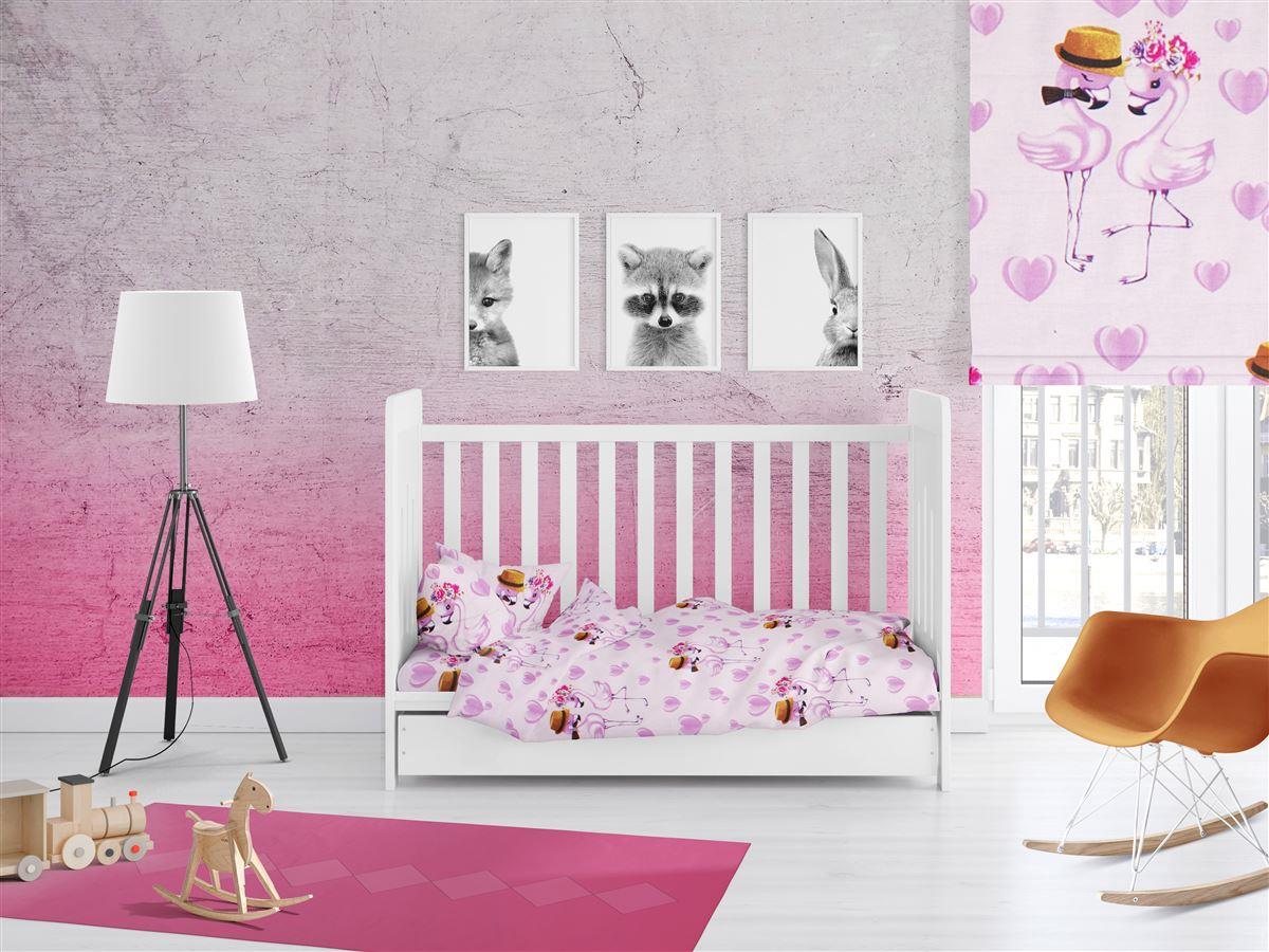 ΠΑΠΛΩΜΑΤΟΘΗΚΗ ΕΜΠΡΙΜΕ bebe Flamingo 169 120Χ160 Lila Cotton 100% ΠΑΠΛΩΜΑΤΟΘΗΚΗ ΕΜΠΡΙΜΕ bebe Flamingo 169 120Χ160 Lila Cotton 100%