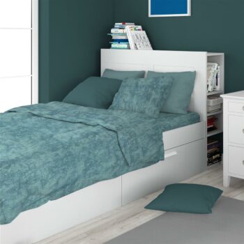 ΣΕΝΤΟΝΙ 1 τεμ Premium Shadow 616 160X240 Petrol 100% Cotton