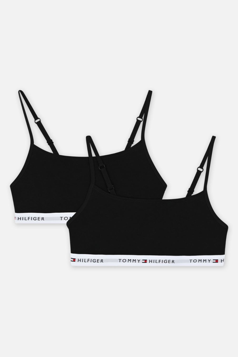  Γυναικείο Bralette Tommy Hilfiger (2 Pack) Μαύρο 2025