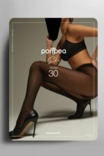 Γυναικείο Καλσόν POMPEA 30 Den Ριγέ - Image 2