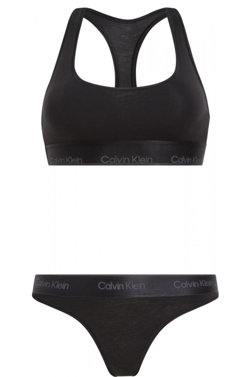  Γυναικείο Σετ Calvin Klein Bralette-String Gift Set Μαύρο 2025