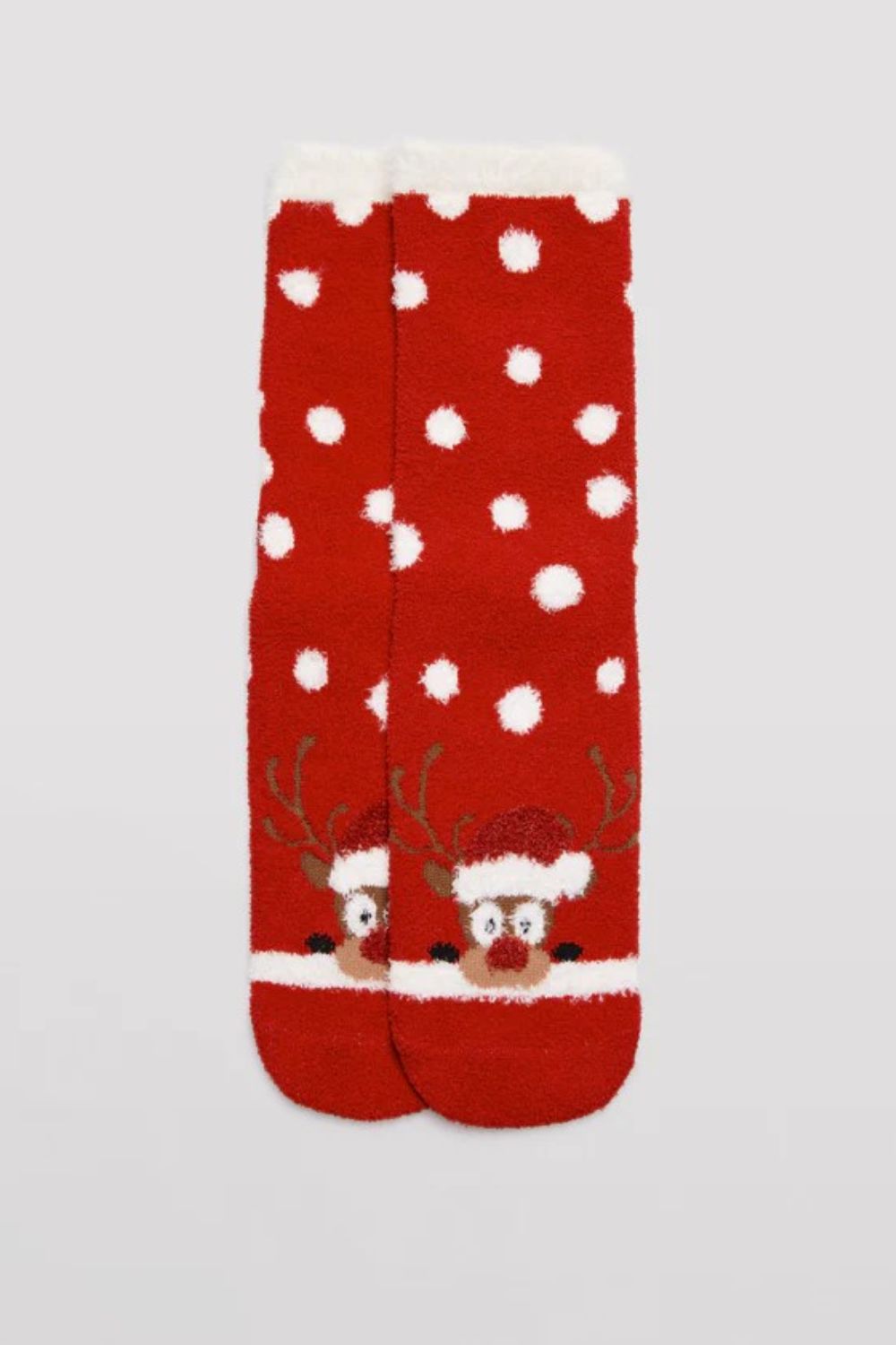 paidikes-kaltses-ysabel-mora-rudolph-me-antiolisthitiko-pato-xmas Παιδικές Κάλτσες Ysabel Mora “Rudolph” Με Αντιολισθητικό Πάτο Xmas - Image 1