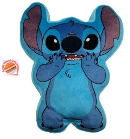 Μαξιλάρι 3D Disney Home Stitch 79 30 cm Turquoise 100% Velboa