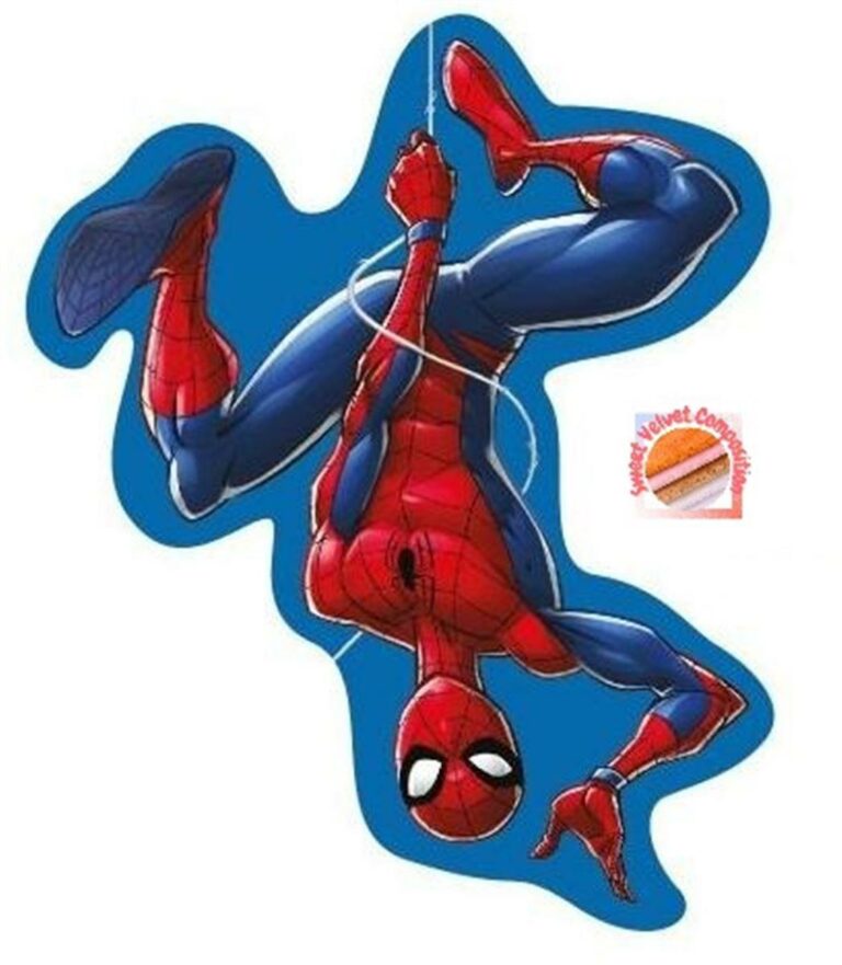 Μαξιλάρι 3D Marvel Spider-Man 68 35 cm Blue 100% Velboa