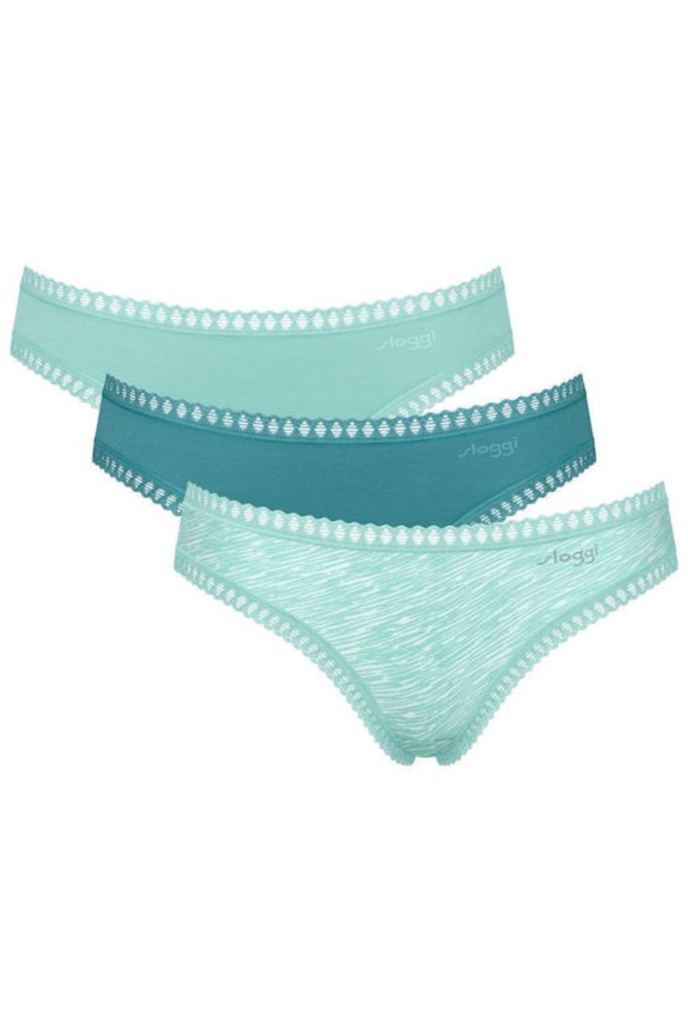 gynaikeio-slipaki-sloggi-go-crush-mini-3-pack-v007 Γυναικείο Σλιπάκι Sloggi Go Crush Mini (3 Pack) V007 - Image 1