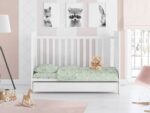 ΠΑΠΛΩΜΑ ΕΜΠΡΙΜΕ bebe Smile 80 120X160 Green Cotton 100% - Image 2