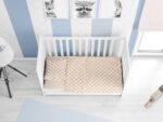 ΠΑΠΛΩΜΑ ΕΜΠΡΙΜΕ bebe Windows 151 120X160 White-Beige Cotton 100%