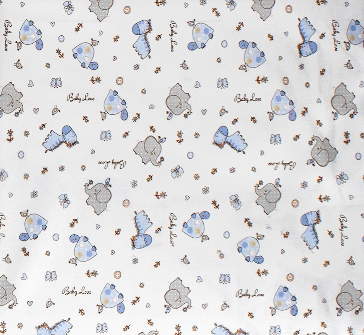 ΣΕΝΤΟΝΑΚΙ ΛΙΚΝΟΥ bebe Elephant 174 80Χ110 Blue Cotton 100% ΣΕΝΤΟΝΑΚΙ ΛΙΚΝΟΥ bebe Elephant 174 80Χ110 Blue Cotton 100%