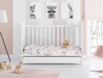 ΣΕΝΤΟΝΙΑ ΕΜΠΡΙΜΕ ΣΕΤ 3 τεμ bebe Butterfly 61 120X160 Coral Cotton 100% - Image 2
