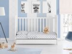 ΣΕΝΤΟΝΙΑ ΕΜΠΡΙΜΕ ΣΕΤ 3 τεμ bebe Windows 136 120X160 White Cotton 100% - Image 2