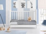ΣΕΝΤΟΝΙΑ ΕΜΠΡΙΜΕ ΣΕΤ 3 τεμ bebe Windows Multi 137 120X160 Grey-White Cotton 100% - Image 2