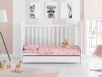 ΣΕΝΤΟΝΙΑ ΕΜΠΡΙΜΕ ΣΕΤ 3 τεμ bebe Birds 15 120X160 Pink Flannel cotton 100% - Image 2