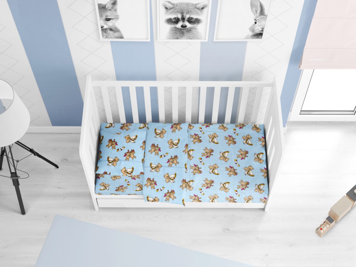 ΣΕΝΤΟΝΙΑ ΕΜΠΡΙΜΕ ΣΕΤ 3 τεμ bebe Little Brothers 147 120Χ160 Sky blue Flannel Cotton 100% ΣΕΝΤΟΝΙΑ ΕΜΠΡΙΜΕ ΣΕΤ 3 τεμ bebe Little Brothers 147 120Χ160 Sky blue Flannel Cotton 100%