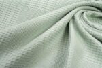Κουβέρτα Πικέ bebe Μονόχρωμη 80X110 Φυστικί 100% Cotton - Image 2