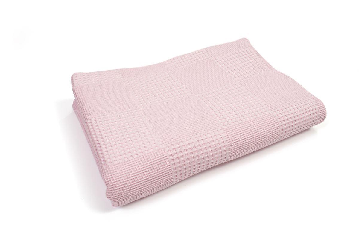 Κουβέρτα Πικέ bebe Μονόχρωμη 120X150 Ροζ 100% Cotton Κουβέρτα Πικέ bebe Μονόχρωμη 120X150 Ροζ 100% Cotton