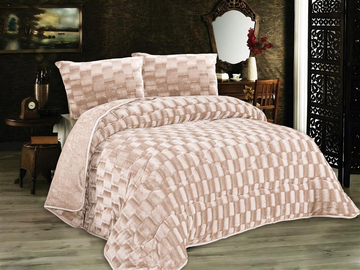 Κουβερτοπάπλωμα με εφέ Fleece 750 gsm 1940 Mocha 220Χ240 100% Polyester Κουβερτοπάπλωμα με εφέ Fleece 750 gsm 1940 Mocha 220Χ240 100% Polyester