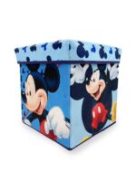 Κουτί-Σκαμπό Disney Home Mickey 14 30X30X30 Sky Blue 100% Polyester - Image 2
