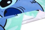 Πετσέτα Θαλάσσης Quick Dry Disney Home Lilo & Stitch 85 70X140 Turquoise 100% Microfiber - Image 2