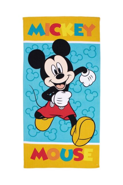 Πετσέτα Θαλάσσης Quick Dry Disney Home Mickey 71 70X140 Sky Blue 100% Microfiber