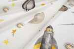 Σεντόνια Εμπριμέ Σετ 3 τεμ kids Space Mission 183 160X240 White-Grey 100% Cotton - Image 2