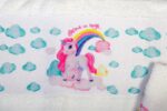 70X140 White 100% Cotton