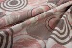 Τραπεζομάντηλο Αλέκιαστο Circles 469 140X180 Coral 70/30 Cott/Pol - Image 2