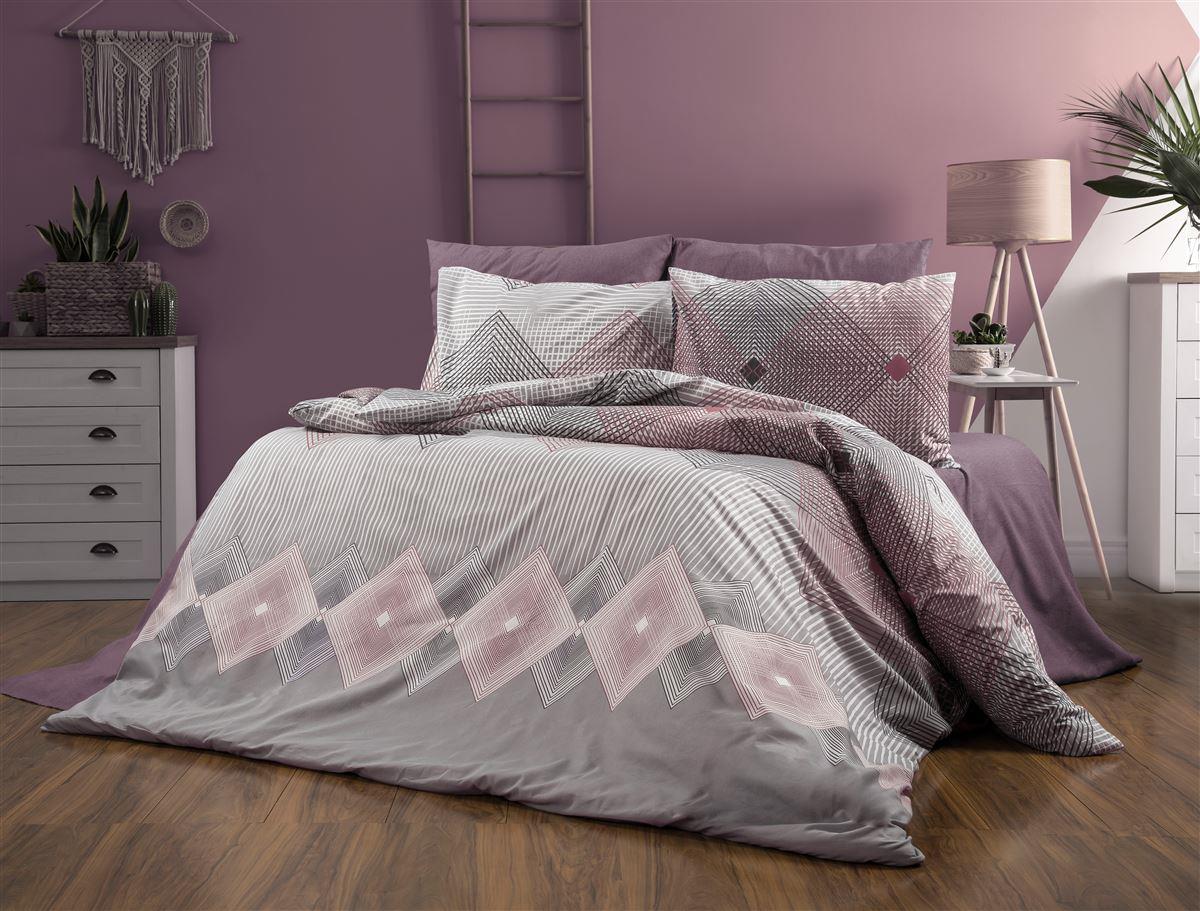 Πάπλωμα Εμπριμέ Καλλιρόη 606 160X240 Grey-Burgundy 70/30 Cott/Pol Πάπλωμα Εμπριμέ Καλλιρόη 606 160X240 Grey-Burgundy 70/30 Cott/Pol