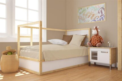 Πάπλωμα bebe Solid 502 120X160 Beige 100% Cotton