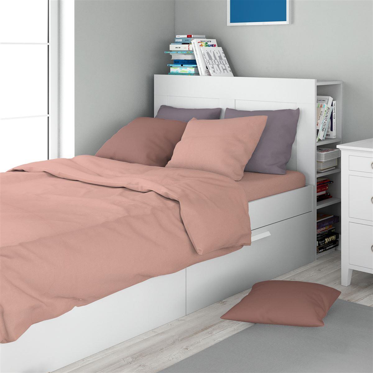 Σεντόνι Σετ 2 τεμ Solid 503 160X240 Dusty Rose 100% Cotton Σεντόνι Σετ 2 τεμ Solid 503 160X240 Dusty Rose 100% Cotton