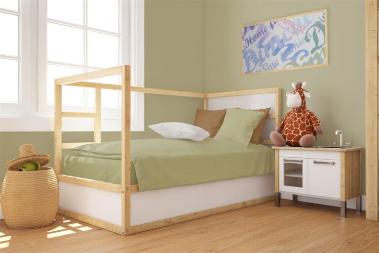 Πάπλωμα bebe Solid 504 120X160 Olive 100% Cotton