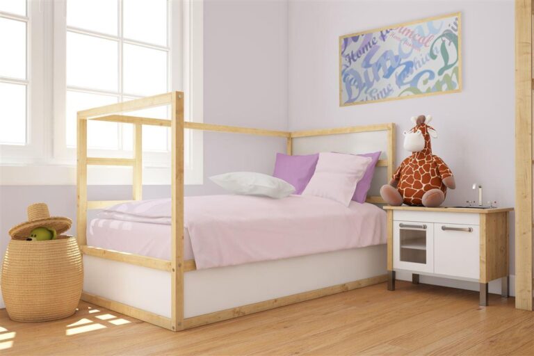 Πάπλωμα bebe Solid 506 120X160 Light Purple 100% Cotton