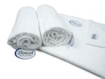 Ξενοδοχειακή Πετσέτα 500 gr/m² Jacquard Μαίανδρος 70X140 Λευκό 100% Cotton - Image 2