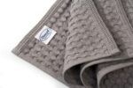 Ποτηρόπανο Πικέ 325 gr/m² Solid 50X70 Grey 100% Cotton