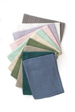 Ποτηρόπανο Πικέ 325 gr/m² Solid 50X70 English Rose 100% Cotton - Image 2