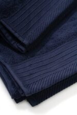 Πετσέτα Πενιέ 500 gr/m² 40X60 Navy Blue 100% Cotton - Image 2