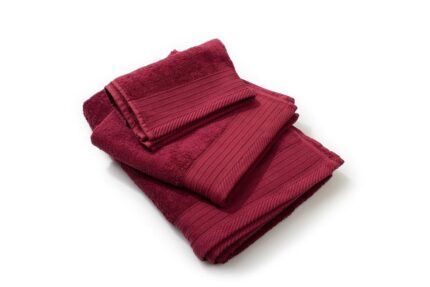 Πετσέτα Πενιέ 500 gr/m² 40X60 Bordeaux 100% Cotton