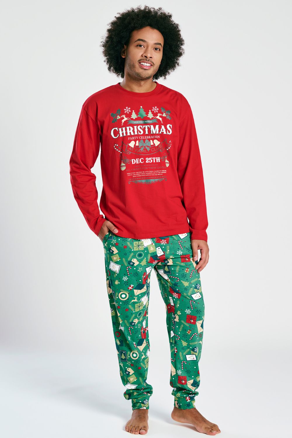 andriki-pitzama-muydemi-xmas-christmas-party Ανδρική Πιτζάμα Muydemi Xmas "Christmas Party" - Image 1