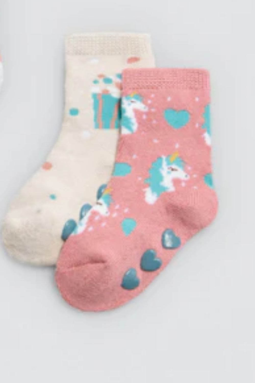 vrefikes-kaltses-gia-koritsia-ysabel-mora-pop-corn-unicorn-2-pack Βρεφικές Κάλτσες Για Κορίτσια Ysabel Mora "Pop Corn-Unicorn" (2 Pack) - Image 1