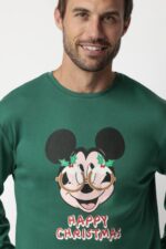 Ανδρικές Πιτζάμες Disney "Happy Christmas" - Image 2