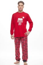 Ανδρική Πιτζάμα Galaxy "Hohoho" Xmas - Image 4