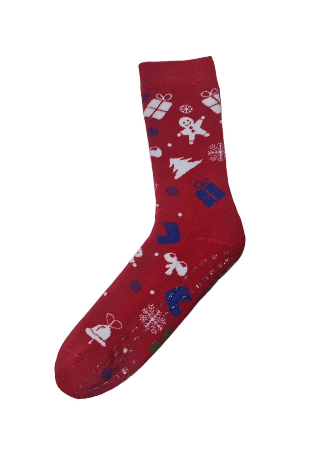 gynaikeies-kaltses-me-we-xmas-me-antiolisthitiko-pato Γυναικείες Κάλτσες Me-We Xmas Με Αντιολισθητικό Πάτο - Image 1